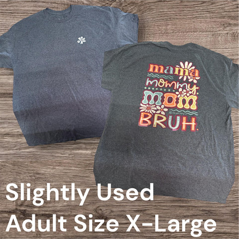 Slightly Used It's A Girl T-Shirt - Mama - Adult Size X-Large (M167)