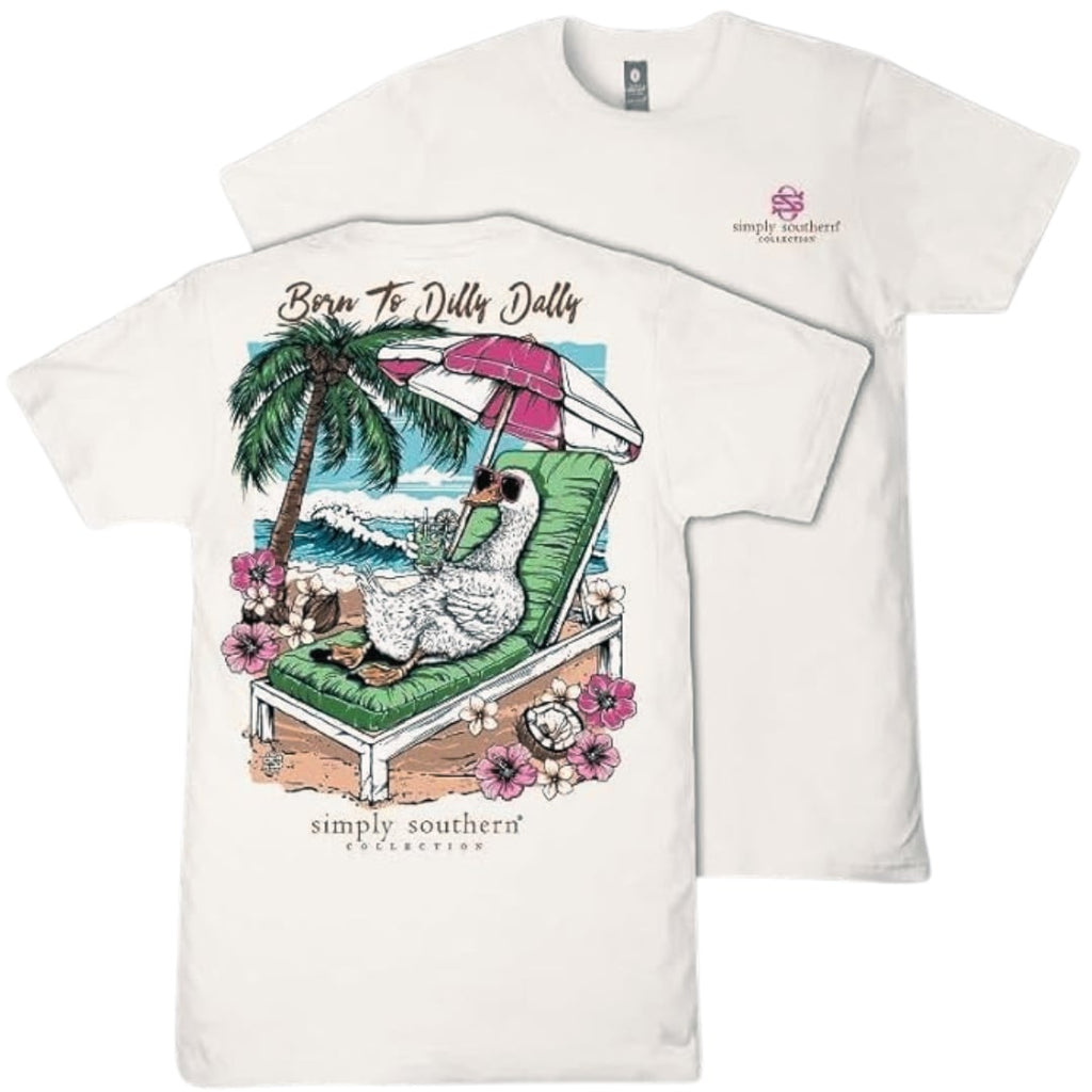 Born To Dilly Dally - Goose - Beach - S26 - SS - YOUTH T-Shirt
