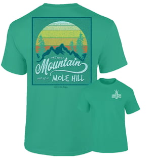 Don't Make A Mountain Out Of A Mole Hill - Adult T-Shirt - Southernology
