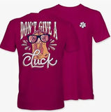 Don't Give a Cluck - Rooster - Adult T-Shirt - Itsa Girl Thing