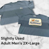 Slightly Used Simply Southern Men's T-Shirt - Old Fashion - Adult Men's Size 2X-Large  (M109)