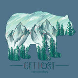 Get Lost - Bear - Mountains - Adult T-Shirt - Southernology