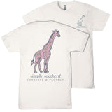 Track Giraffe - Floral - S26 - SS - YOUTH T-Shirt