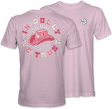in Dolly We Trust - Cowgirl Hat - Adult T-Shirt - Itsa Girl Thing