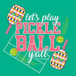 Let's Play Pickleball Y'all - Adult T-Shirt - Southernology