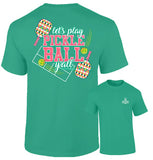 Let's Play Pickleball Y'all - Adult T-Shirt - Southernology
