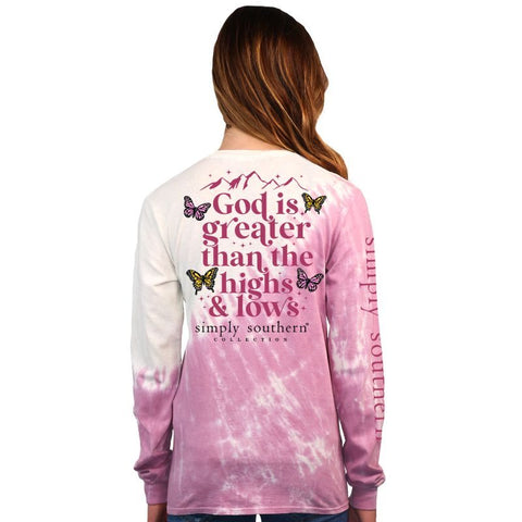 God Is Greater Than The Highs & Lows - SS - F23 - Adult Long Sleeve
