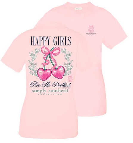 Happy Girls - Preppy and Stylish - S24 - SS - Adult T-Shirt