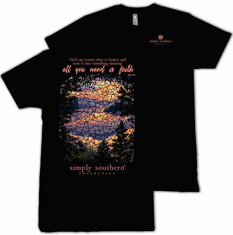 Faith Over Fear - Duck - Patchwork - Country Life - S26 - SS - YOUTH T-Shirt