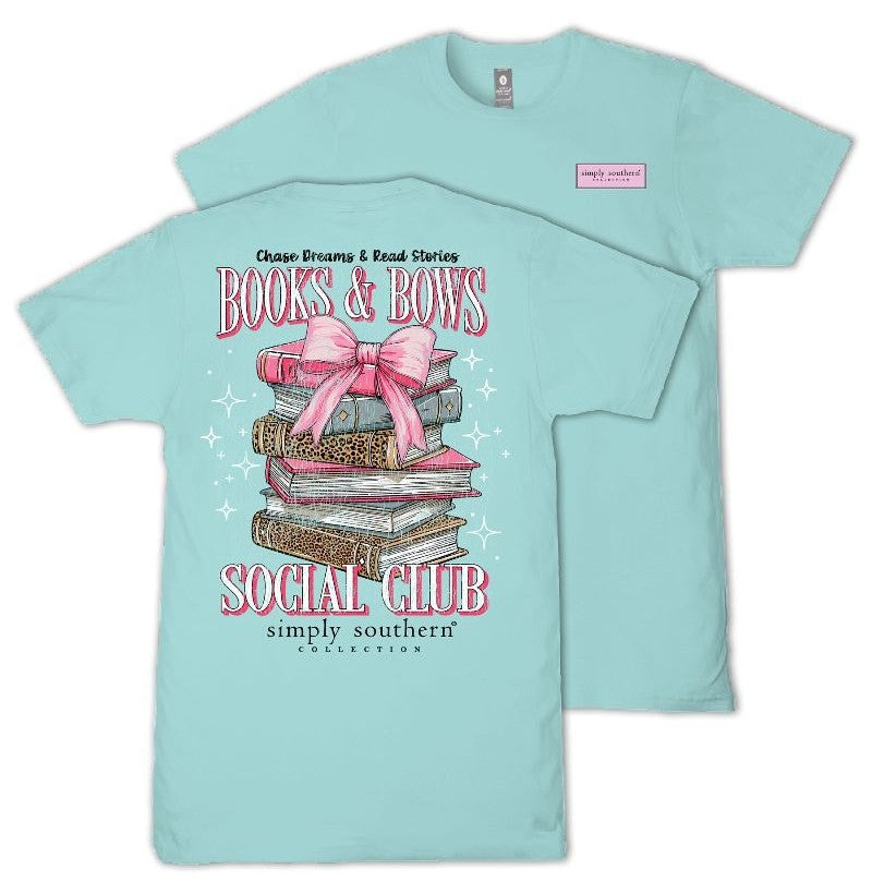 Chase Dreams & Read Stories - Books & Bows Social Club - S26 - SS - YOUTH T-Shirt