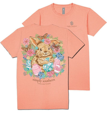 Bunny - Easter - Butterflies - Eggs  - S25 - SS - YOUTH T-Shirt