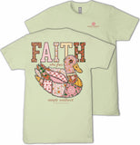 Faith Over Fear - Duck - Patchwork - Country Life - S26 - SS - Adult T-Shirt