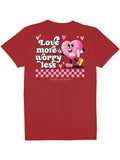 Love More Worry Less - Heart - Valentine - SS - S25 - Adult T-Shirt