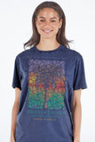 God Turns Broken Pieces Into Masterpieces Give Him Your Pieces - Palm Tree - S25 - SS - Adult T-Shirt