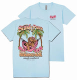 Sandy Paws Sunkissed Nose - Dog - Palm Trees - SS - S25 - Adult T-Shirt