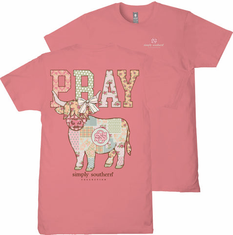 Pray - Highlander - Patchwork - Country Life - S26 - SS - YOUTH T-Shirt