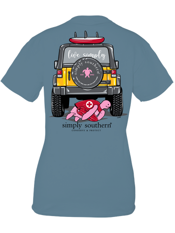 Beach Patrol - Turtle - Track Turtle - SS - S24 - Adult T-Shirt