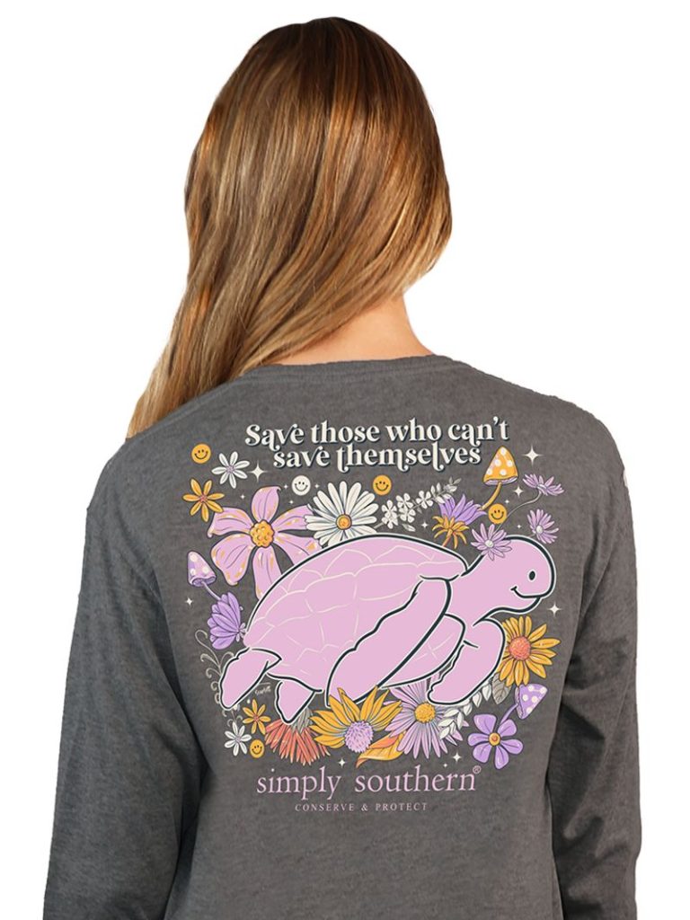 Save Those Who Can't Save Themselves - Track Turtle - SS - F23 - Adult Long Sleeve
