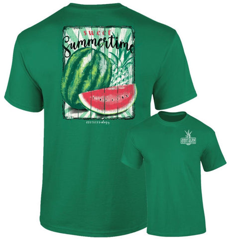 Sweet Summertime - Watermelon - Adult T-Shirt - Southernology