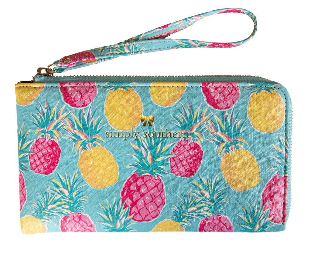 Leather Wristlet Wallet - S20 - Simply Southern