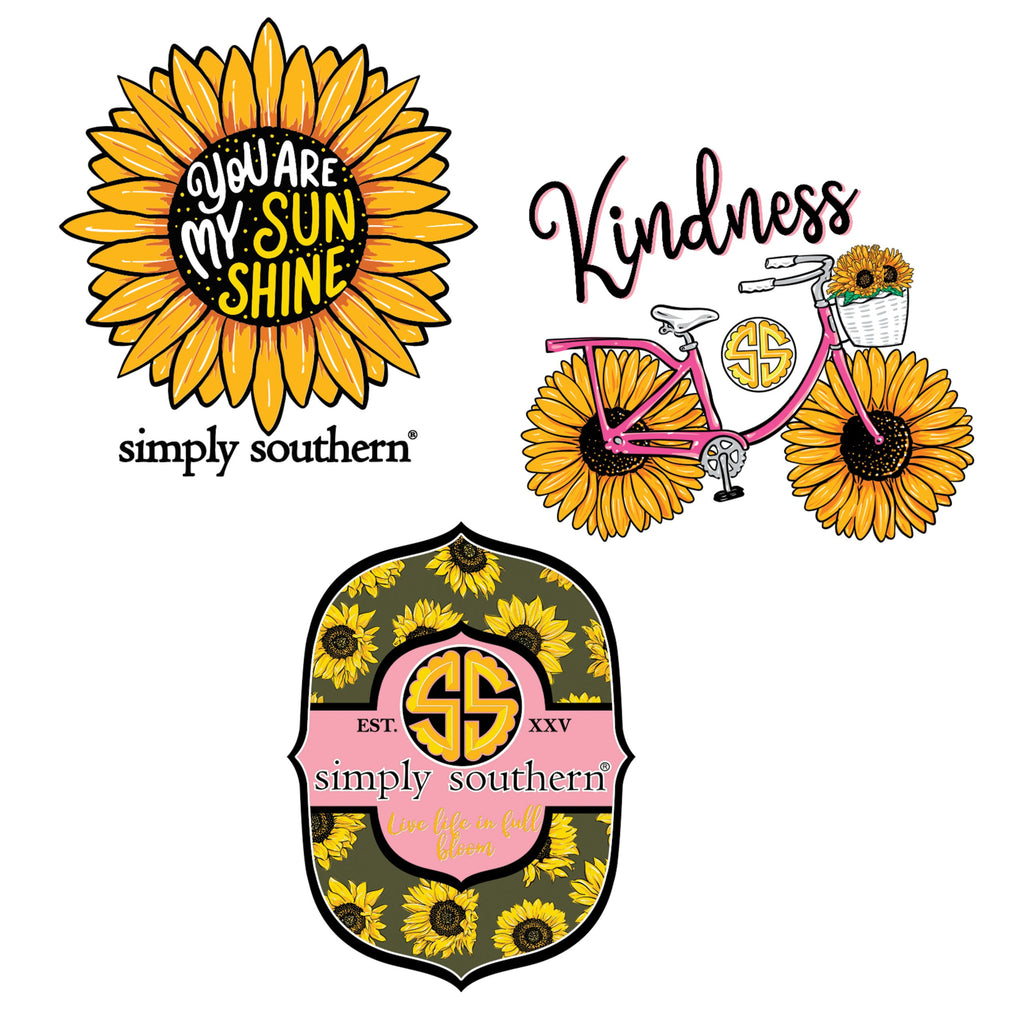 Decals 3 Pack - SS - S21 - Simply Southern