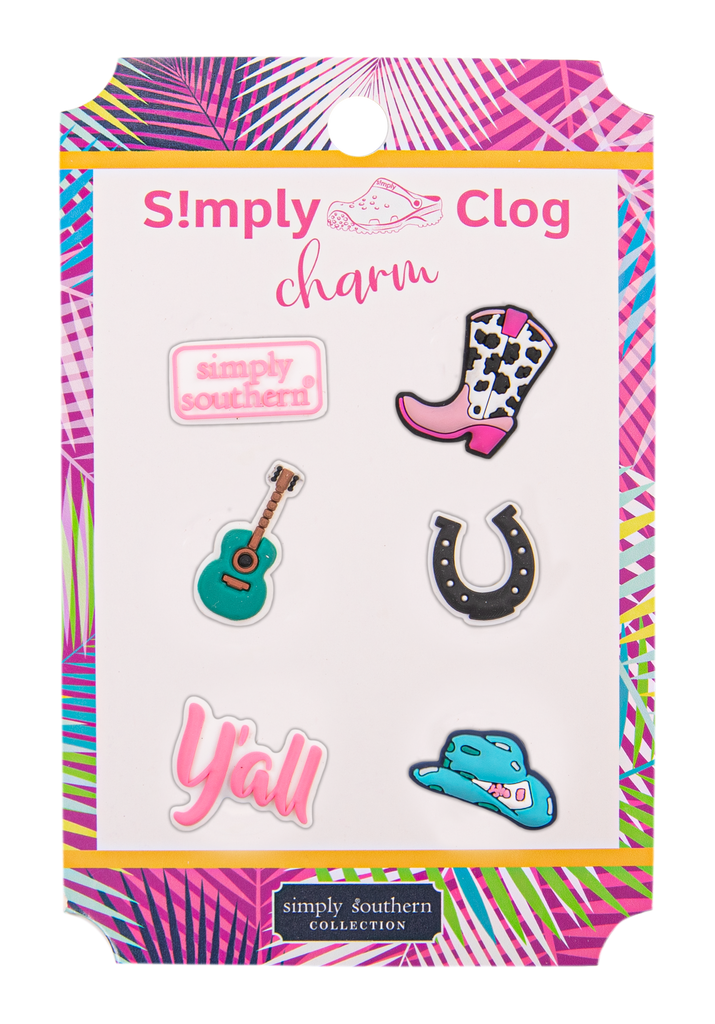 Shoe Charms - 6 pack - Simply Southern