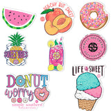 Decals 2 Pack With 6 Mini Stickers - SS - S21 - Simply Southern