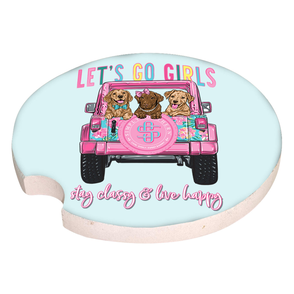 Car Coaster - S23 - Simply Southern (Sold in a set of 2)
