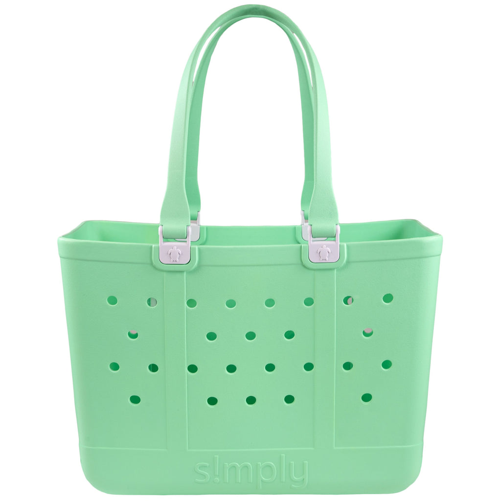 Solid Color Large Simply Tote - S23 - Simply Southern - NEW Handle Style  ***FREE Shipping***