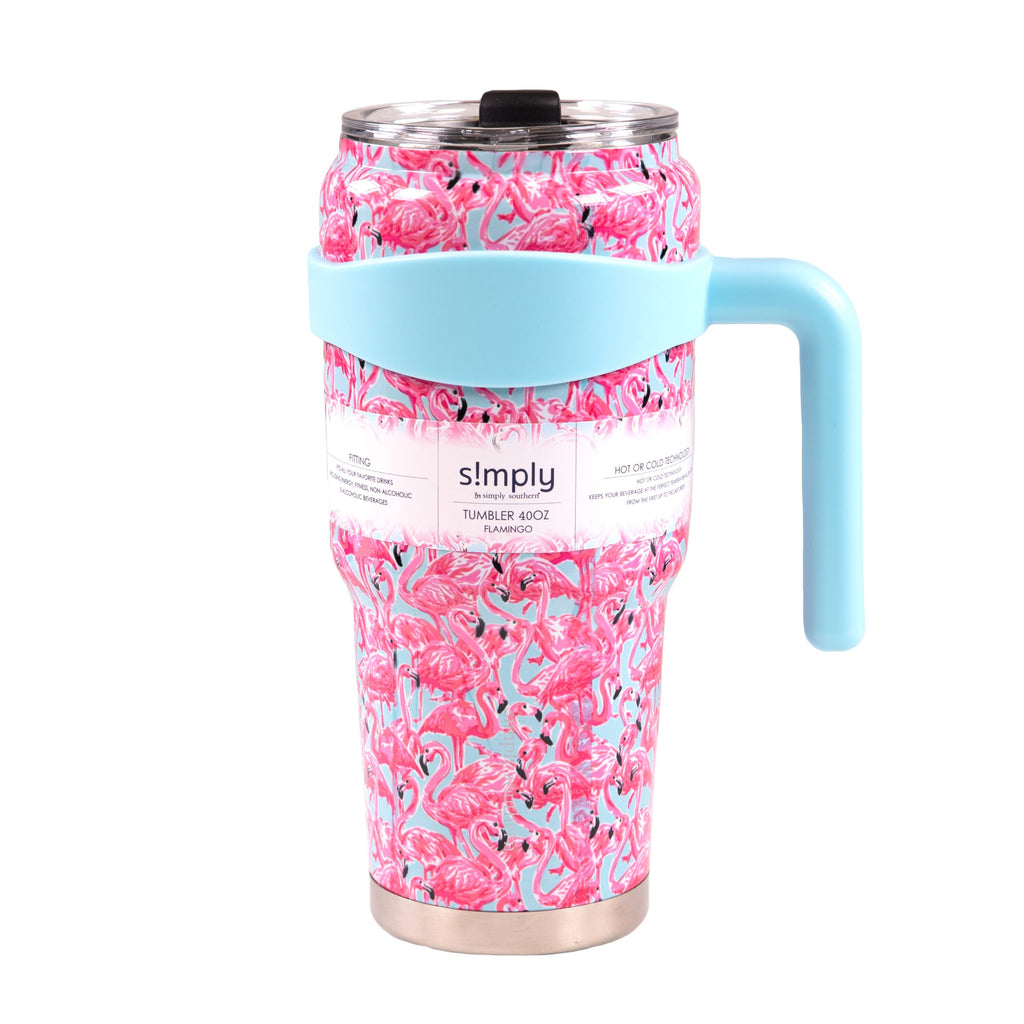 Flamingo 40 oz Tumbler - S23 - Cold / Hot