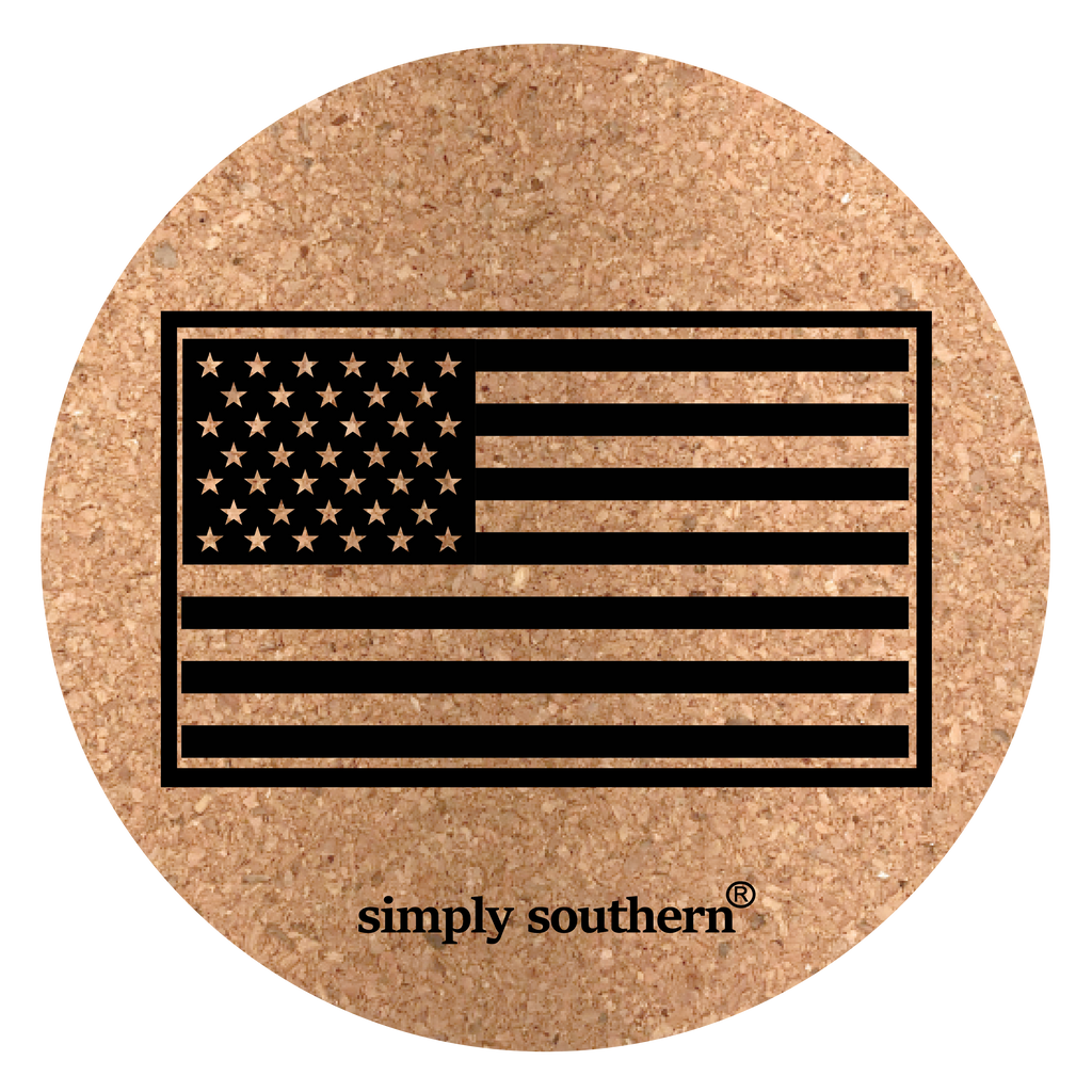 Cork Car Coaster - Guys - F20 - Simply Southern