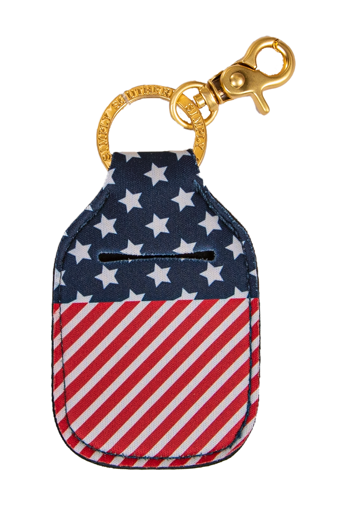 Keychain Hand Sanitizer Holder - F20 - Simply Southern