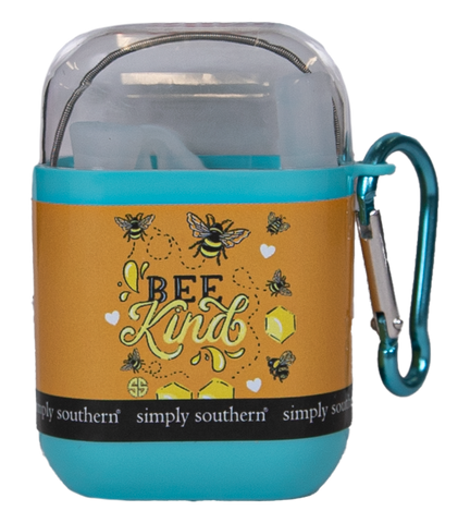 Reusable Straw & Case - F20 - Simply Southern