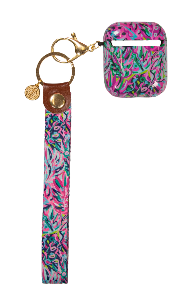Apple Air Pod Case With Matching Keychain - F21 - Simply Southern