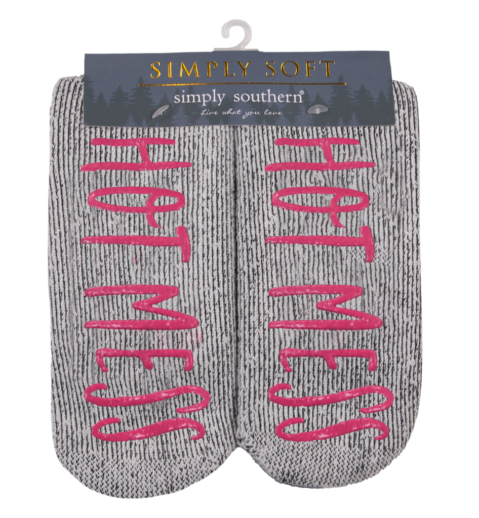 Non Slip Fun Socks - F21 - Simply Southern