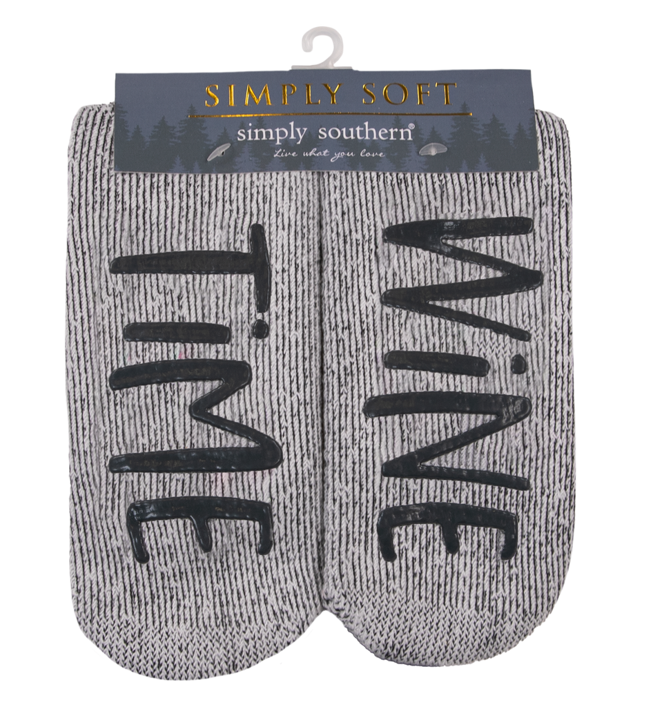 Non Slip Fun Socks - F21 - Simply Southern