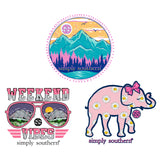 Decals 3 Pack - F21 - Simply Southern
