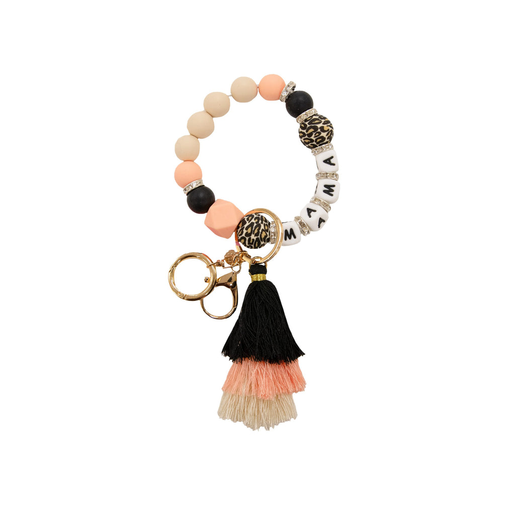 Bead Bangle Silicone - F23 - SS