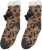 Camper Socks - Aztec / Leopard - F22 - Simply Southern