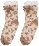 Camper Socks - Aztec / Leopard - F22 - Simply Southern