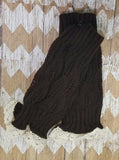 Lace Boot Cuffs - Black