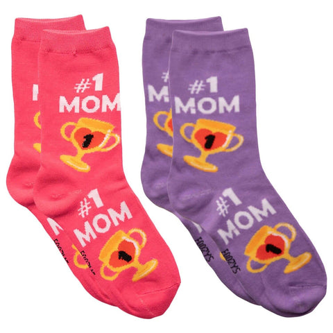 Graphic Adult Socks - Foozy - #1 Mom