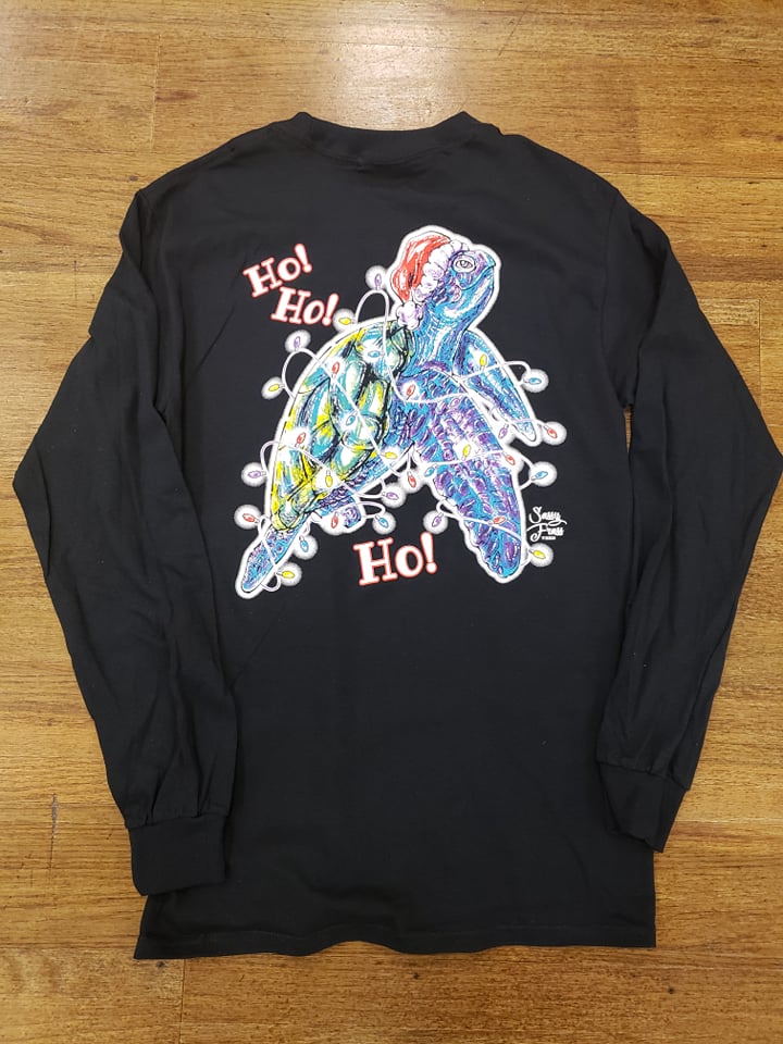 Sea Suns Greetings - Sea Turtle - SF - F21- Adult Long Sleeve