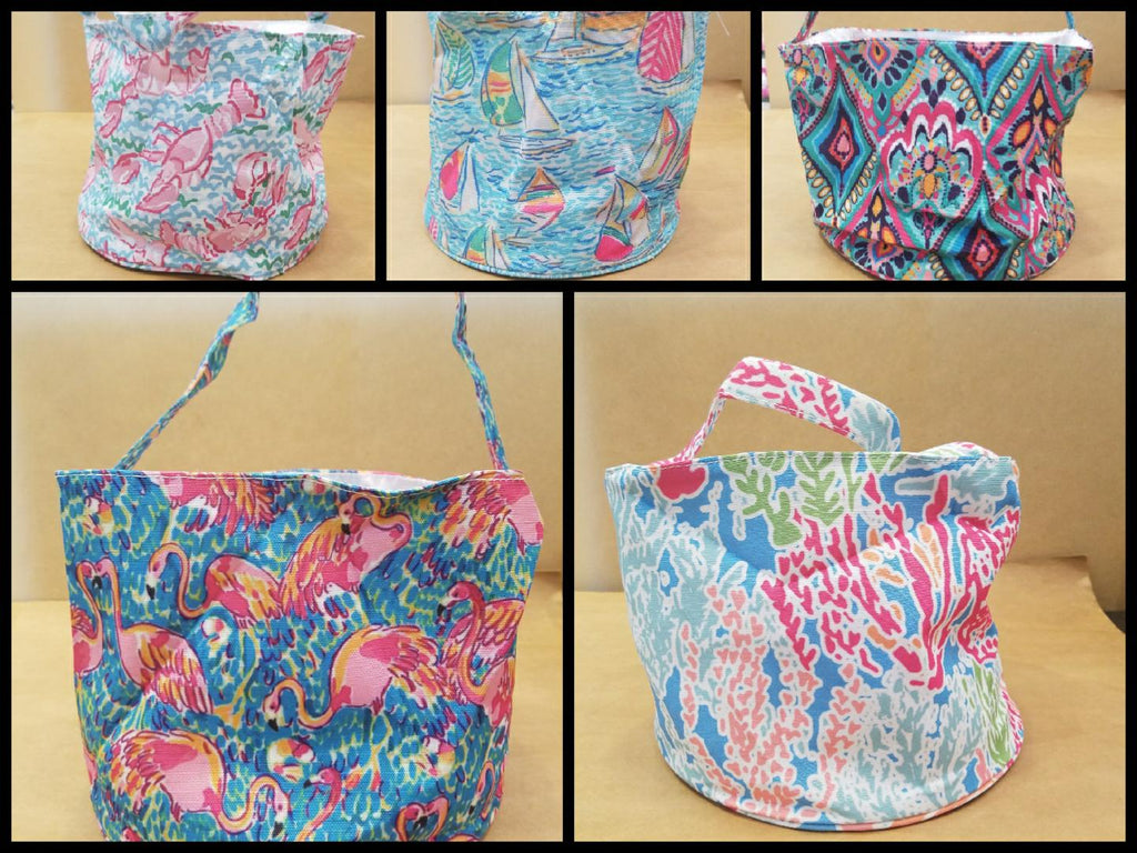 Lily Easter Bucket with a Free Monogram