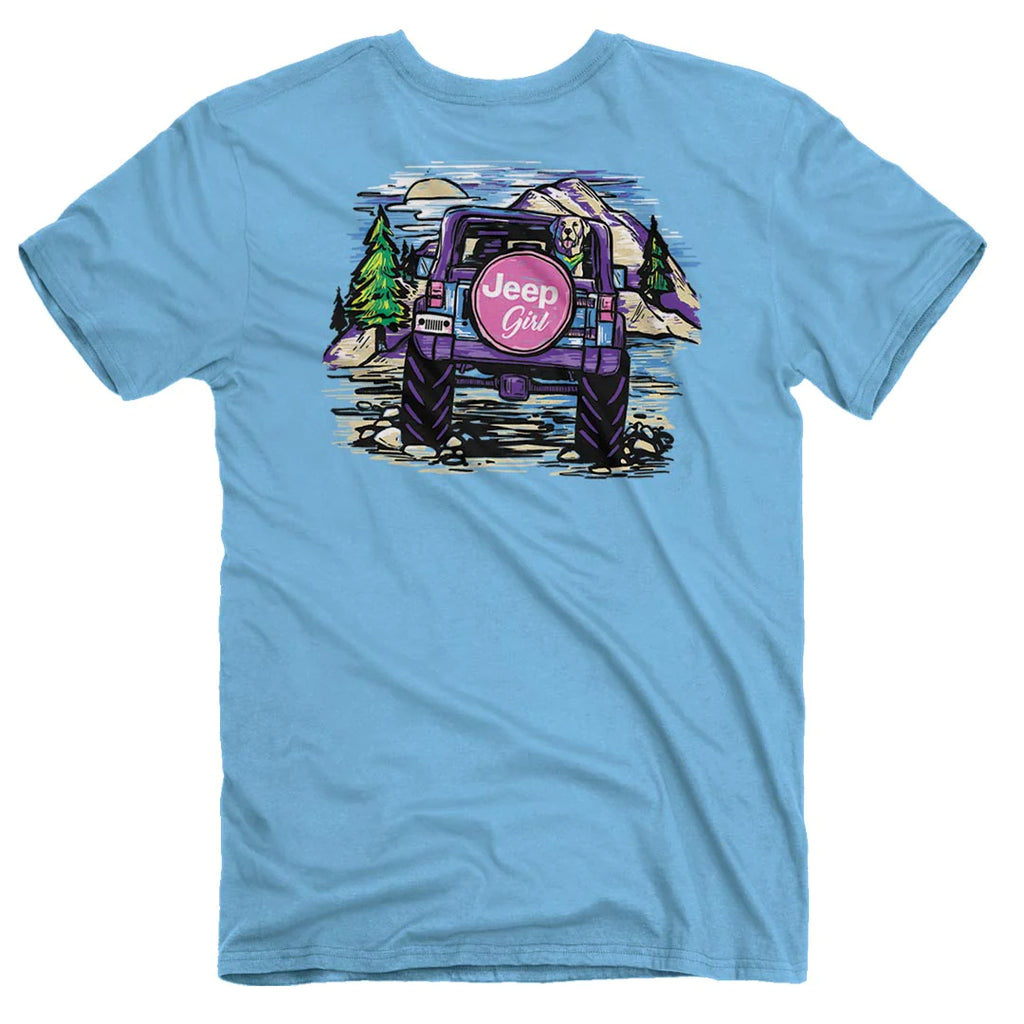 Girl Mountain - Adult T-Shirt - Jeep®