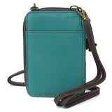 Wallet Crossbody - Sloth Turquoise - Vegan Leather - Chala