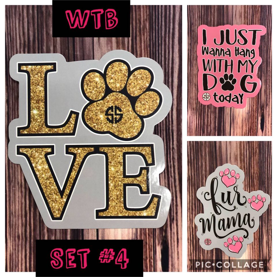 Decals 3 Pack - SS- Simply Southern