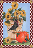 Autumn Crows - Garden Flag