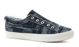 Babalu - Dark Denim Patches Canvas Shoes - Corkys