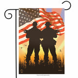 American Heroes - Garden Flag